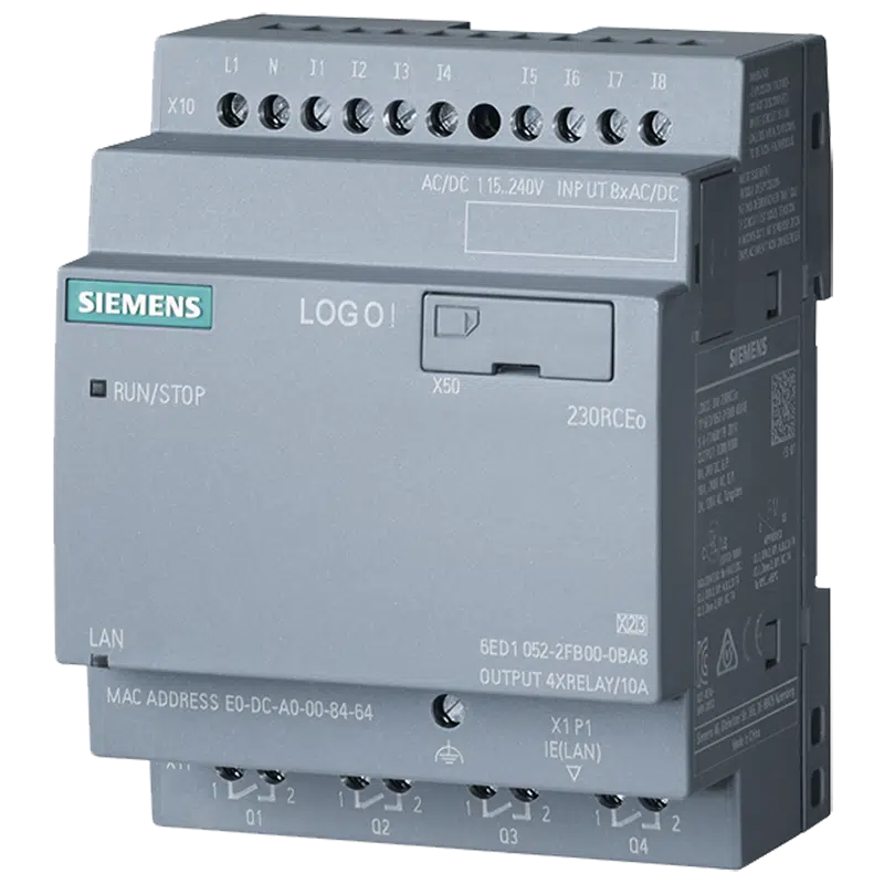 PLC Logo 8 230VAC 8DI/4DO 6ED1052-2FB08-0BA0