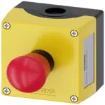 Botão de Emergência com caixa 1NF 3SU1801-0NA00-2AA2