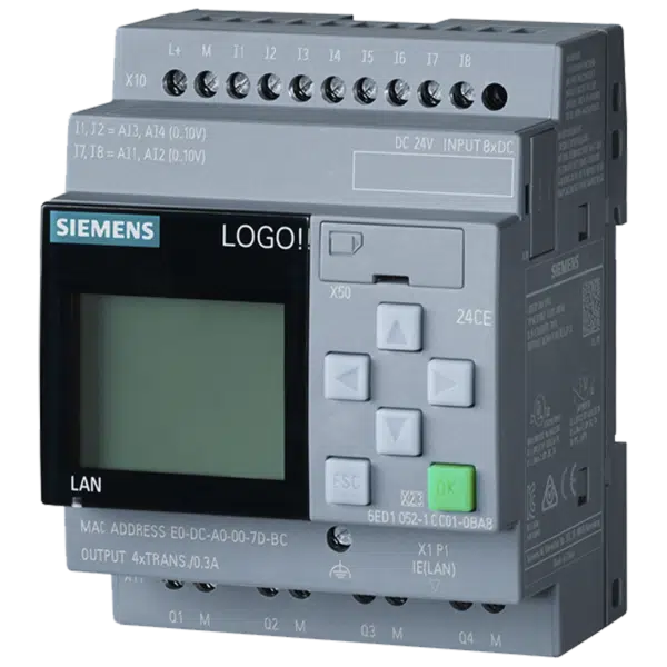 Comprar PLC Logo 8 12/24V AC/DC 6ED1052-1MD08-0BA1 Siemens Preço: