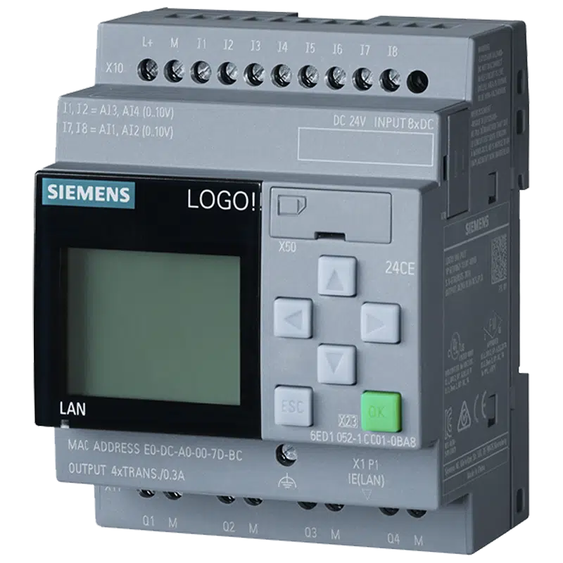 PLC Logo 8 12/24V AC/DC 6ED1052-1MD08-0BA1 Siemens