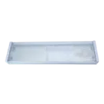 Armadura Prismática 2X60cm para Lâmpada T8 LED