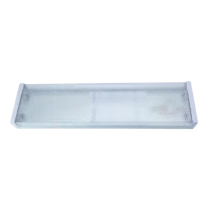 Armadura Prismática 2X60cm para Lâmpada T8 LED