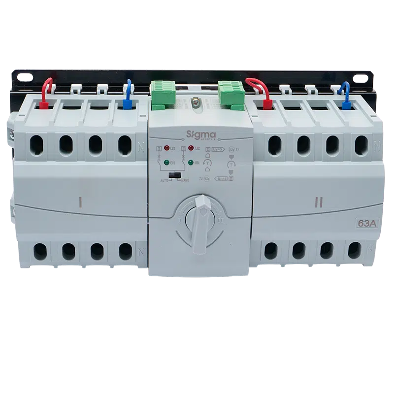 Inversor Automático Digital 4P 63A   Ref. SATS-63