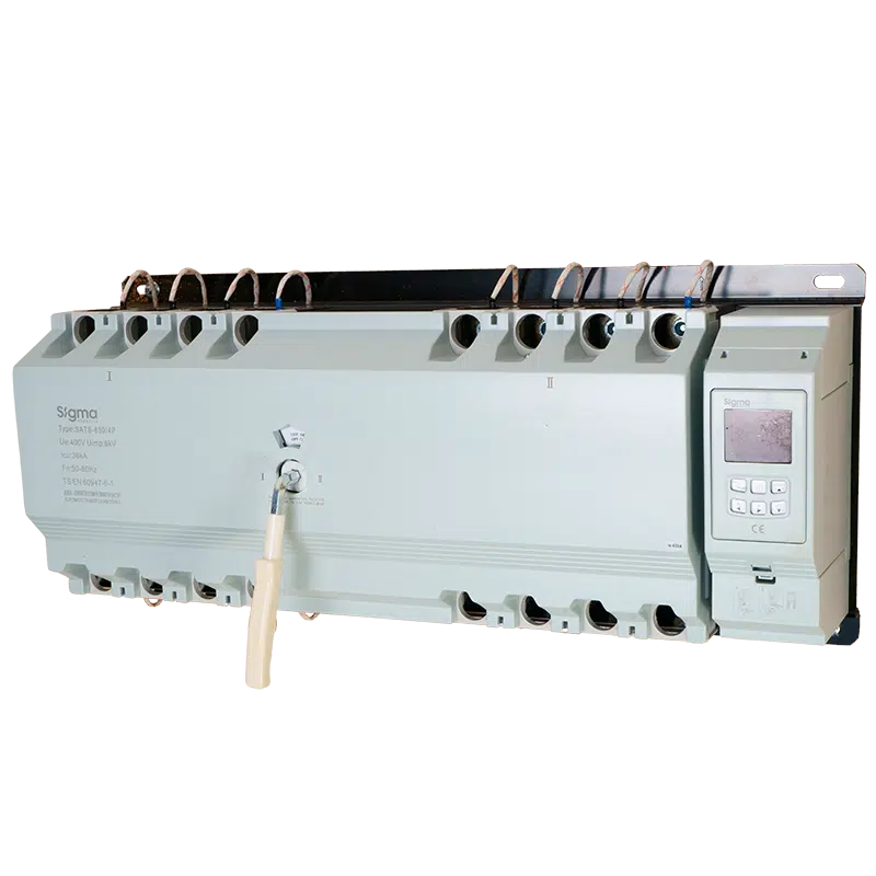 Inversor Automático Digital 4P 630A   Ref. SATS-630