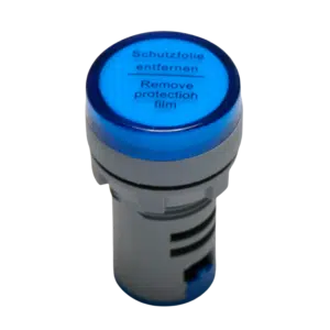 Sinalizador Luminoso 22MM Azul 230V AC SL22-220DSB
