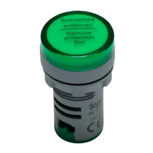 Sinalizador Luminoso 22MM Verde 230V AC SL22-220DSG