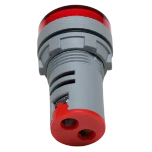 Sinalizador Luminoso 22MM Vermelho 230V AC SL22-220DSR