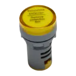 Sinalizador Luminoso 22MM Amarelo 230V AC SL22-220DSY