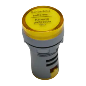 Sinalizador Luminoso 22MM Amarelo 230V AC SL22-220DSY