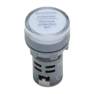 Sinalizador Luminoso 22MM Branco 230V AC SL22-220DSW