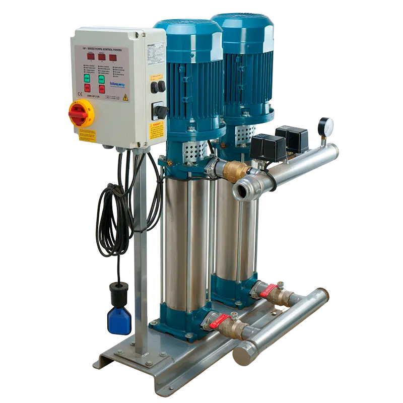 Grupo 2 Eletrobomba 4KW-5,5HP Vertical 2 MNV 40-810