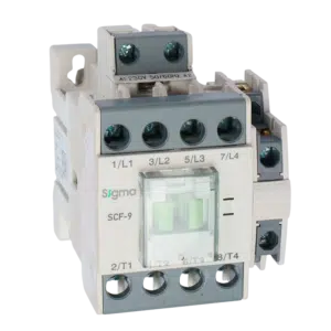 Contactor 4P 1NA+1NF 4KW 9A Bob:230VAC SCF009230