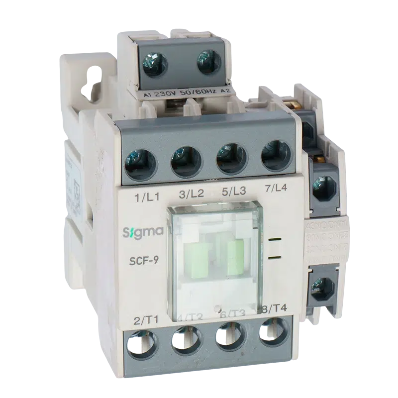 Contactor 4P 1NA+1NF 4KW 9A Bob:230VAC SCF009230