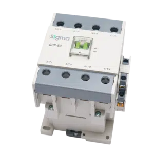 Contactor 4P 1NA+1NF 22KW 50A Bob:230VAC SCF050230