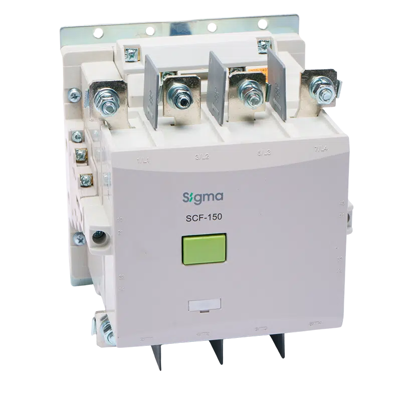 Contactor 4P 1NA+1NF 75KW 150A Bob:230VAC SCF150230
