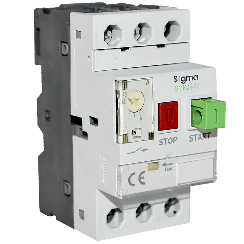 Disjuntor Motor 2,2KW 4-6,3A  SMK25-6.3