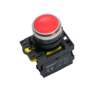 Botão de Pressão Vermelho 1NF A5-10/2