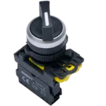 Selector de 2 Posições Preto 1NA A5-10X