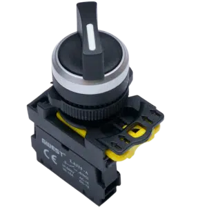Selector de 2 Posições Preto 1NA A5-10X