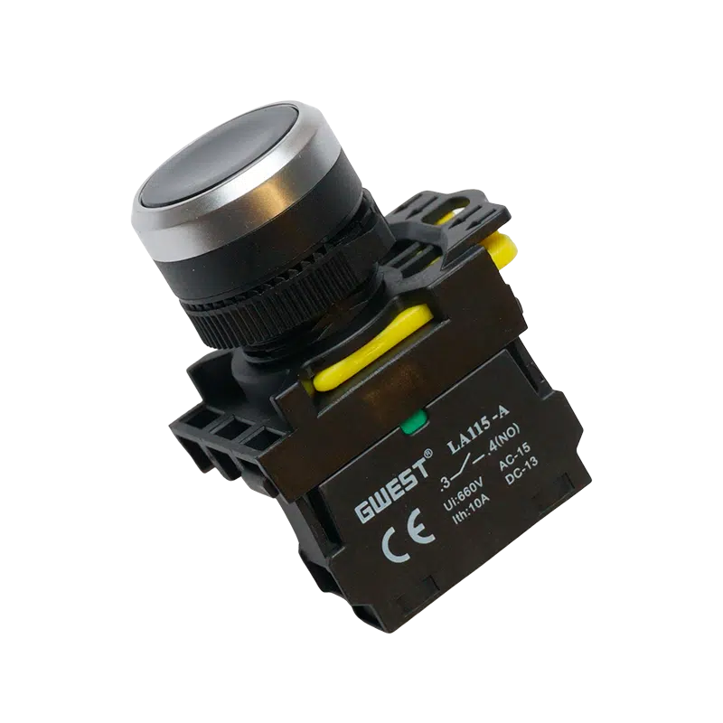 Botão de Pressão Preto 1NA A5-41