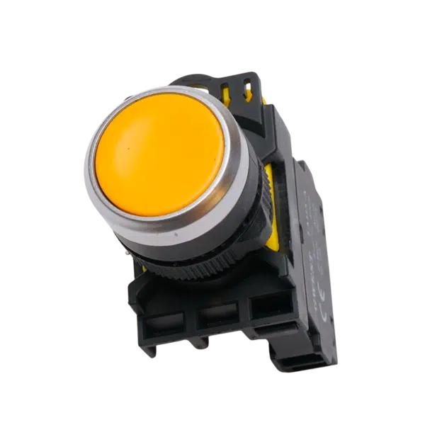 Botão de Pressão Amarelo 1NA  A5-11