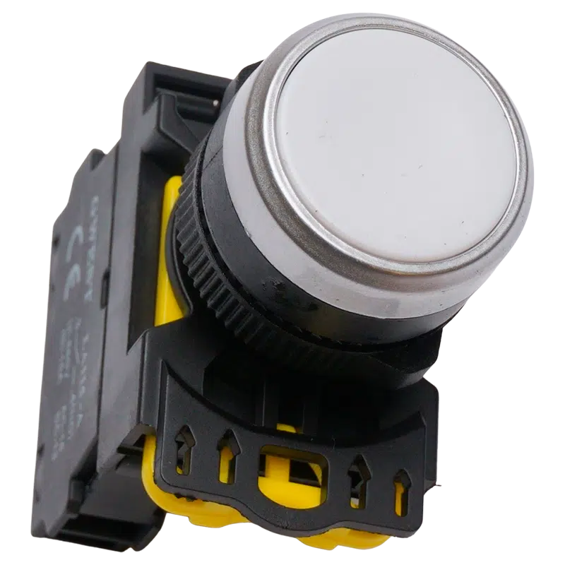 Botão de Pressão Branco 1NA  A5-31