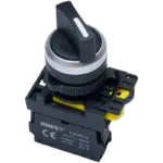 Selector de 3 Posições Preto 2NA A5-20XS