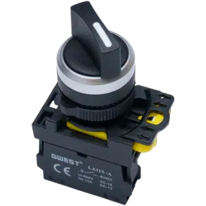Selector de 3 Posições Preto 2NA A5-20XS