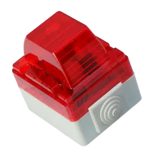 Sinalizador Alto Vermelho Estanque com Lâmpada LED 48361