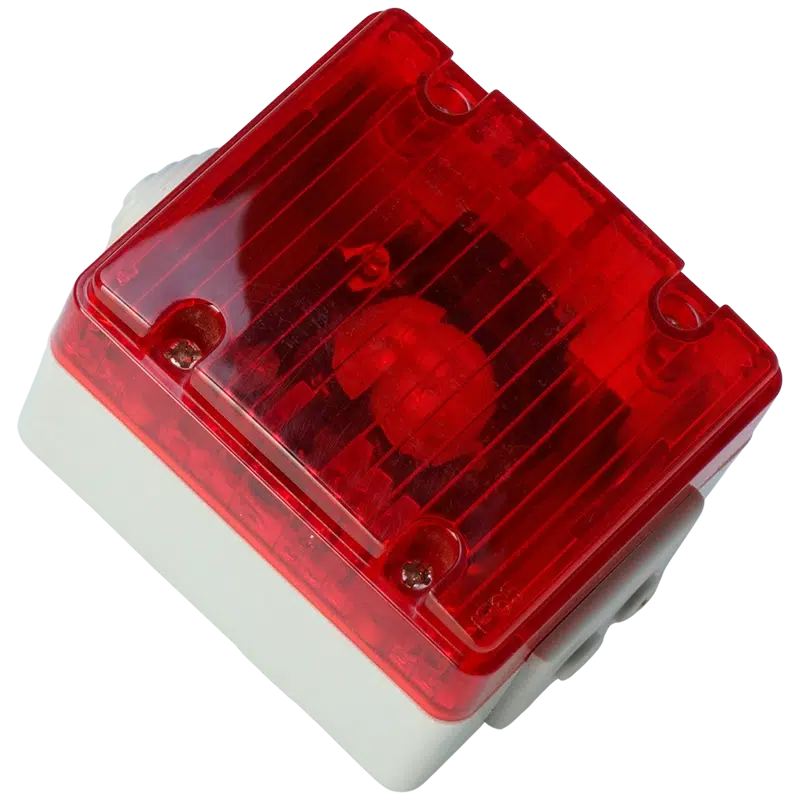 Sinalizador Baixo Vermelho Estanque com Lâmpada LED 48362