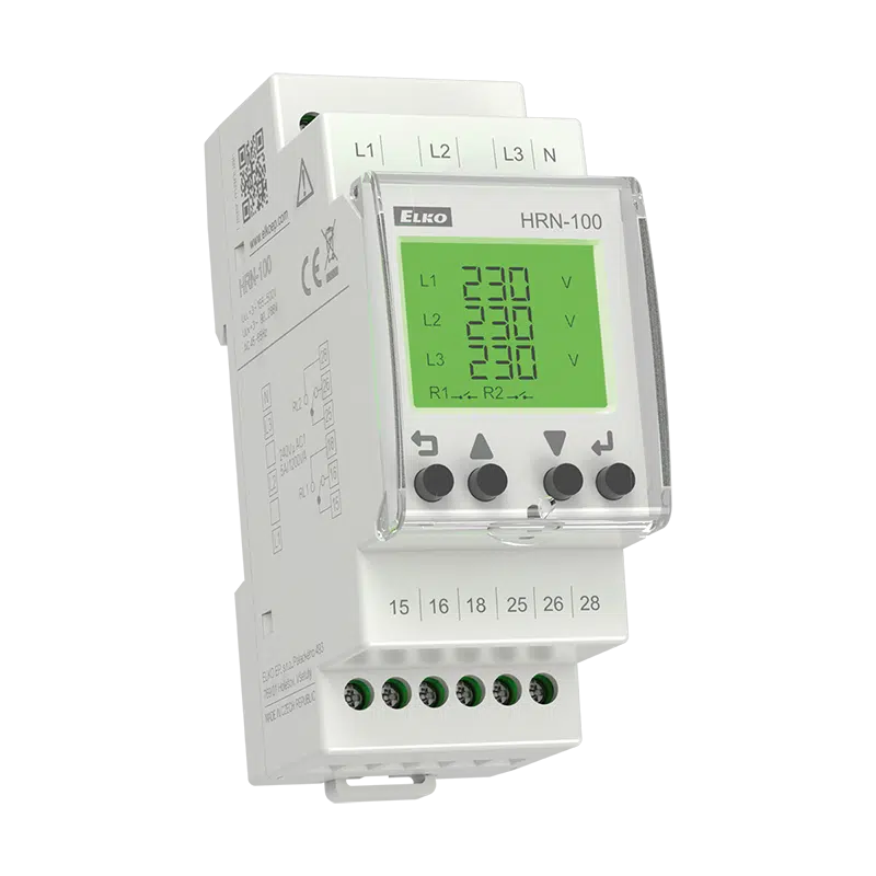 Analisador de Fases Digital 3P+N 155-500V HRN-100
