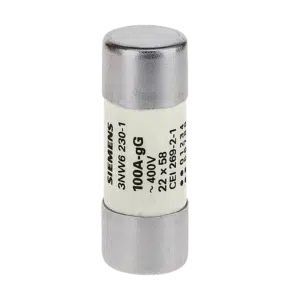 Fusível Cilindrico 22x58mm 63A 3NW6222-1