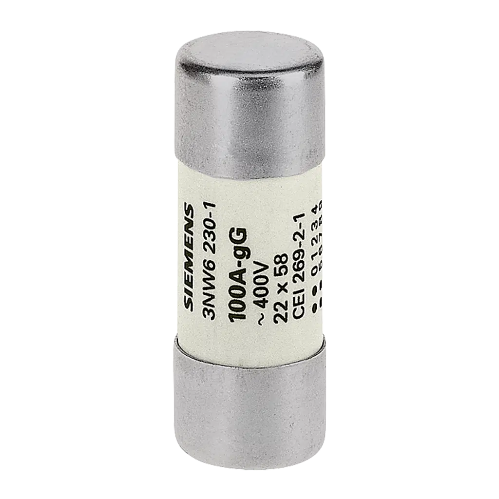 Fusível Cilindrico 22x58mm 80A 3NW6224-1
