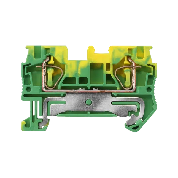 Terminal de Passagem com Mola Verde-Amarelo 4mm2 8WH2000-0CG07