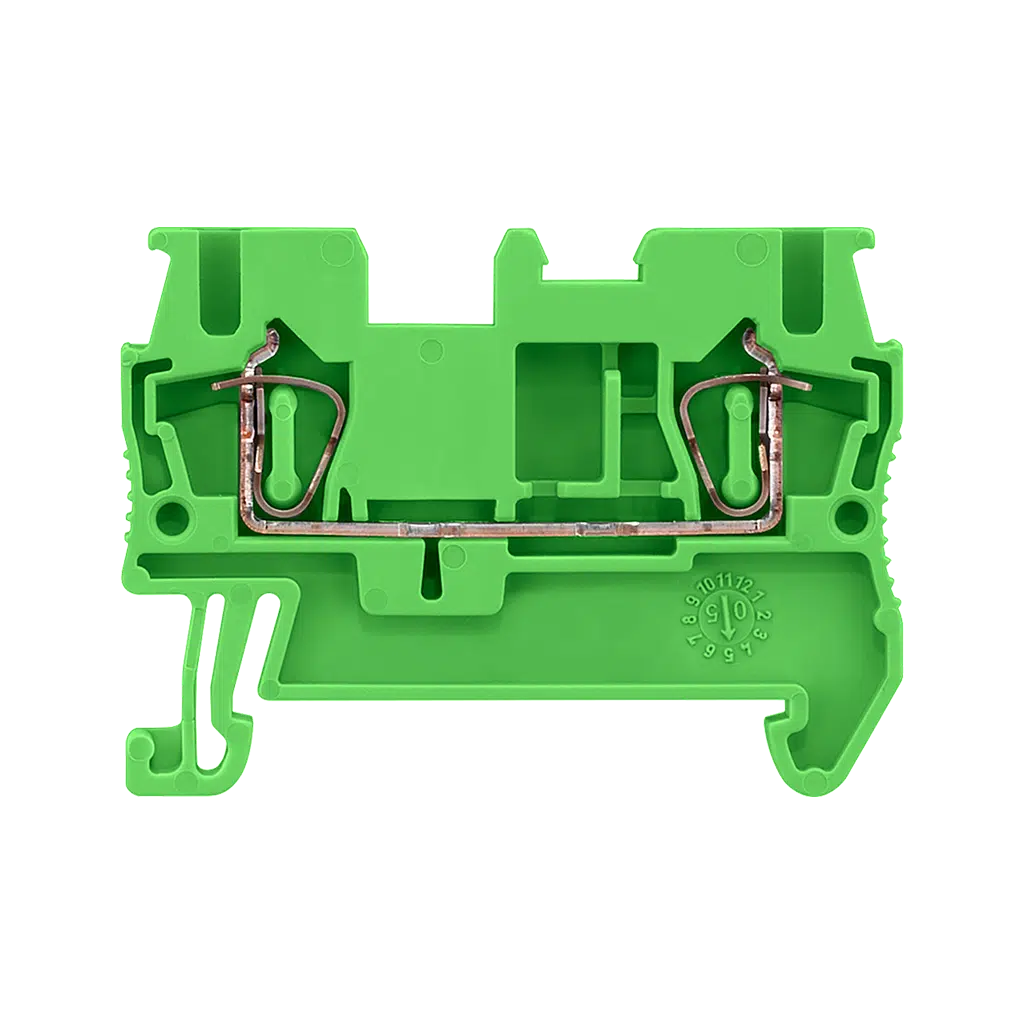 Terminal de Passagem com Mola Verde 2,5mm2 8WH2000-0AF03