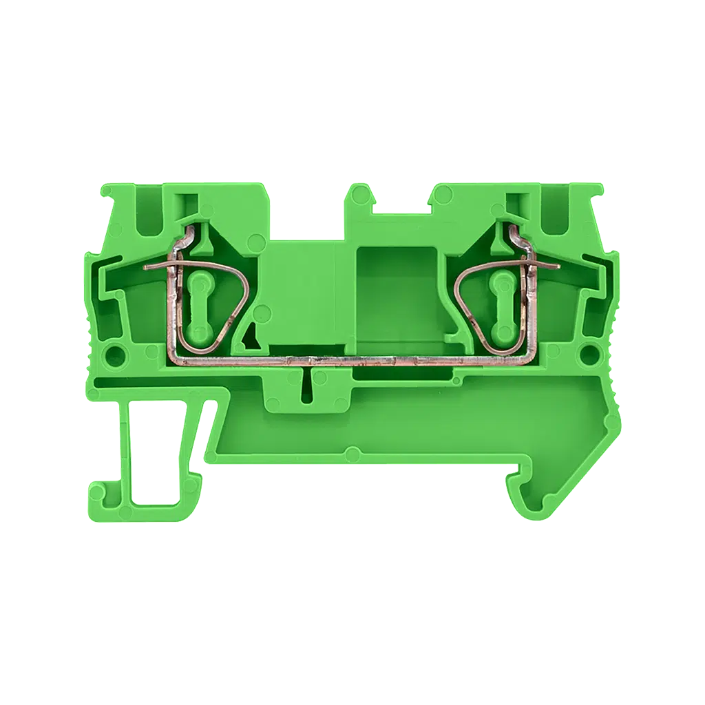 Terminal de Passagem com Mola Verde 4mm2 8WH2000-0AG03