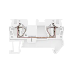 Terminal de Passagem com Mola Branco 4mm2 8WH2000-0AG05