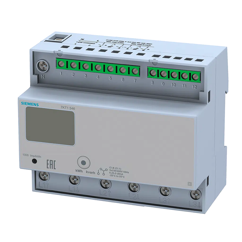 Monitor de Potência Modular Trifasica Conexão direta 125A 7KT1681