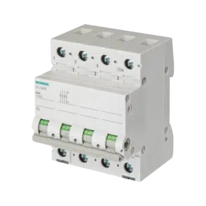 Interruptor Modular 3P +N 80A 400V 5TL1680-0