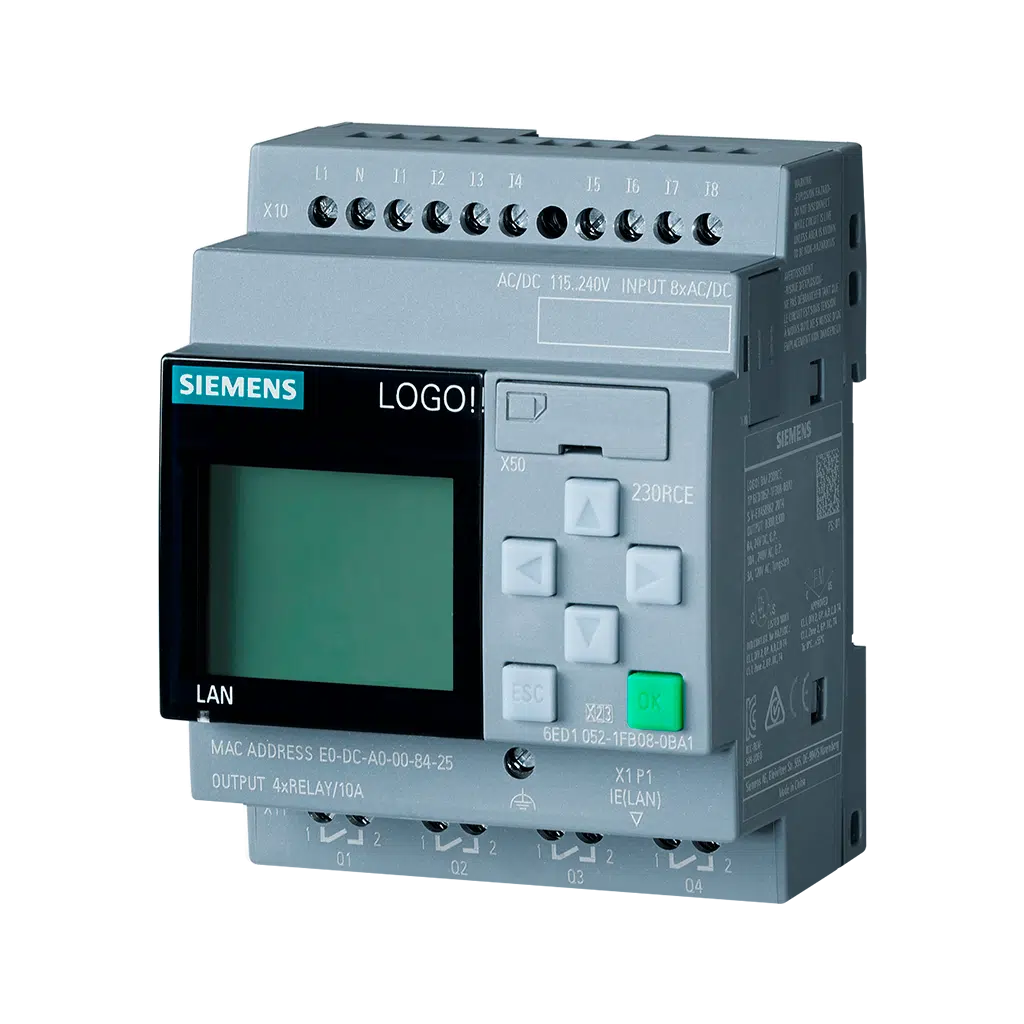 PLC Logo 8 230VAC 8DI/4DO 6ED1052-1FB08-0BA1