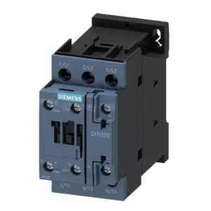 Contactor 3P 15KW 1NA+1NF 32A Bob:400VAC 3RT2027-1AV00