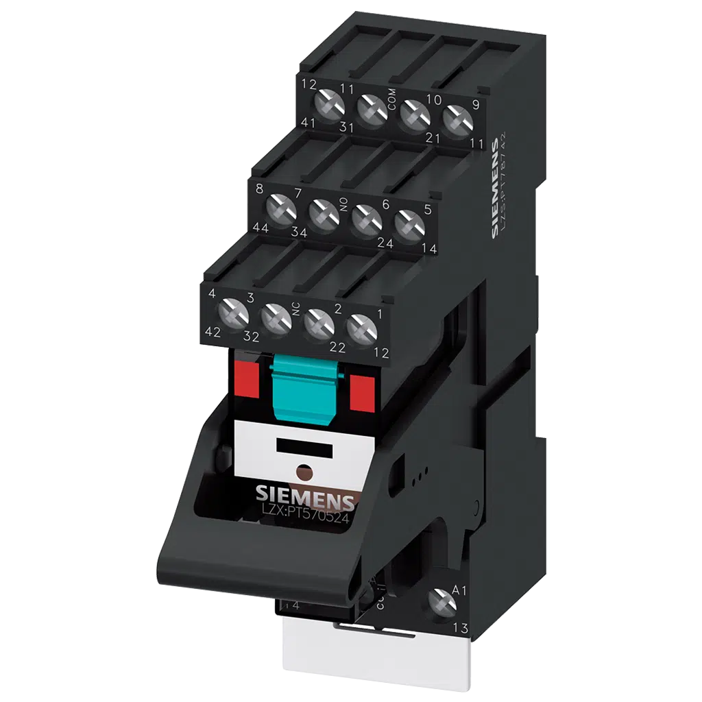 SIE-BASE + RELE PLUG-IN 4/CONT 24V AC LZS:PT5B5R24