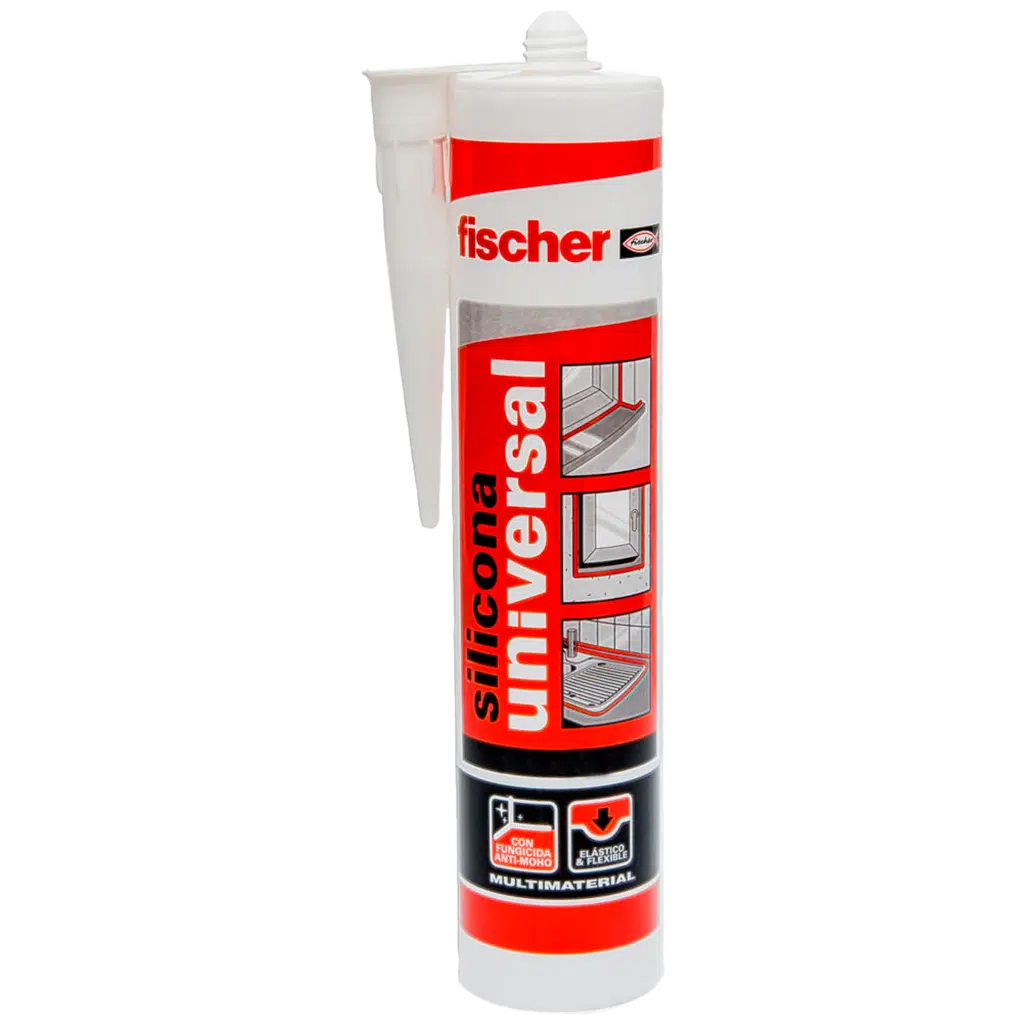 Silicone Universal Cinza 280ML Fischer 98648