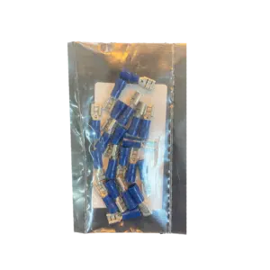 Terminal Faston Fêmea Azul 4,8mm 20 UN