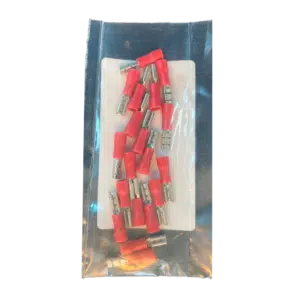 Terminal Faston Fêmea Vermelho 2,8mm 20 UN
