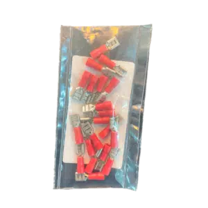 Terminal Faston Fêmea Vermelho 4,8mm 20 UN