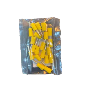 Terminal Ponteira Isolado Amarelo 20UN