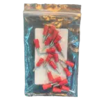 Terminal Ponteira Isolado Vermelho 20UN