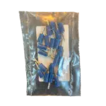 Terminal Ponteira Isolado Azul 20UN