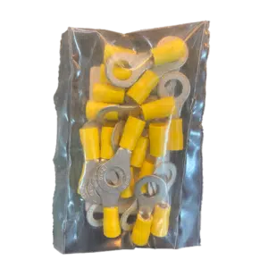 Terminal Olhal Isolado Amarelo M8 20UN